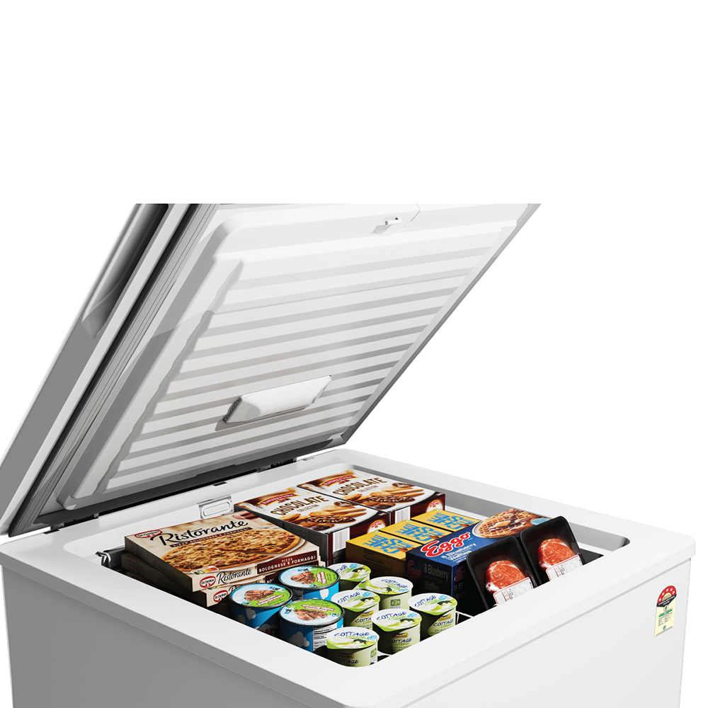 Haier 145 Ltr Single door- White Colour Convertible Hard top Freezer